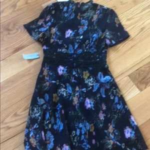New with tags Anthropology Blue/Black dress XXS